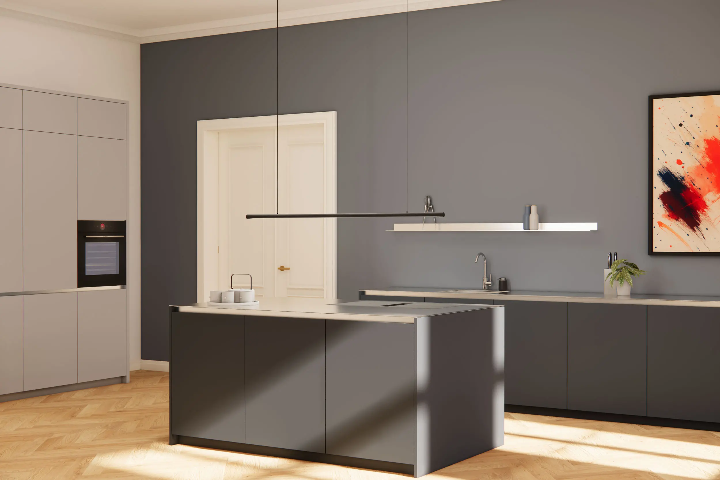 KÜX Salon – offener Küchenraum